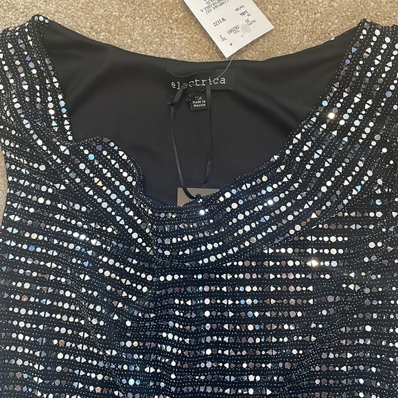 Brand new sequins black dress - Picture 4 of 5